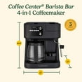 thumbnail image 8 of Cuisinart Coffee Center Barista Bar 4-in-1 Coffeemaker, 8 of 10
