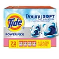 thumbnail image 1 of Tide Power PODs Downy Soft Boosters Laundry Detergent Pacs, April Fresh, 72 ct., 1 of 10