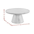 thumbnail image 2 of Society Den Canal Round Coffee Table, 2 of 7