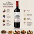 thumbnail image 2 of Maison Boissonneau Superieur Bordeaux Wine, 750 ml, 2 of 5