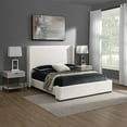 thumbnail image 1 of Leonard Upholstered Fabric Bed, 1 of 8
