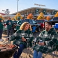 thumbnail image 6 of Pegasus Sports Philadelphia Eagles Wearable Sherpa Throw, 6 of 6