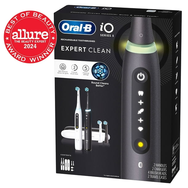 Oral-B iO Series 5 Rechargeable Toothbrush Twin Pack - Samsclub.com