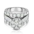 thumbnail image 5 of 3.95 CT. T.W. Diamond Engagement Ring in 14K White Gold, 5 of 6