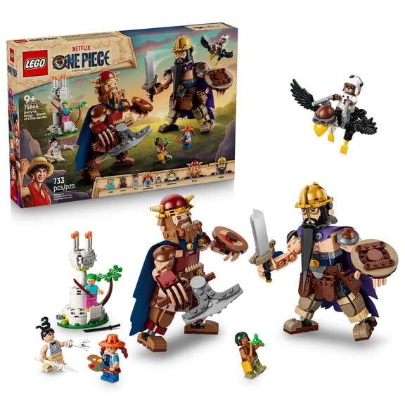 LEGO ONE PIECE Dorry vs. Brogy – Giants of Little Garden, 733 pc.