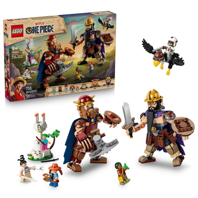 LEGO ONE PIECE Dorry vs. Brogy – Giants of Little Garden, 733 pc.