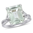 thumbnail image 1 of Emerald Cut Gemstone Ring in Sterling Silver, 1 of 6