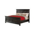 thumbnail image 2 of Society Den Steele Panel Bed in Dark Brown, Assorted Sizes, 2 of 4
