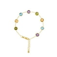 thumbnail image 1 of Multi-Gemstone Station Bracelet in 14K Gold, 1 of 1