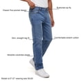 thumbnail image 4 of Express Men's Straight Stretch Jean, 4 of 7