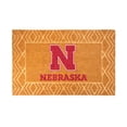 thumbnail image 1 of Logo Brands Nebraska Cornhuskers Coir Outdoor Mat, 1 of 3