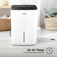 thumbnail image 4 of Aeric 50-Pint Portable Dehumidifier with Pump & Drain, 4 of 9