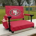 thumbnail image 2 of Logo Brands San Francisco 49ers Premium Stadium Seat, 2 of 6