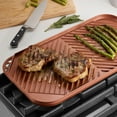 thumbnail image 1 of Tramontina Reversible Double Burner Grill-Griddle, Choose Color, 1 of 2