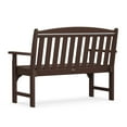 thumbnail image 4 of POLYWOOD Gulf Shores 48” Outdoor Bench, 4 of 7