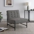 thumbnail image 1 of Ariya Tufted Fabric Accent Chair Collection, Assorted Colors, 1 of 10