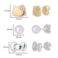 thumbnail image 4 of Disney Earring Set in 14K Gold and Sterling Silver, 4 of 5