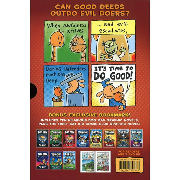 Dog Man & Cat Kid Comic Club セット13冊 Dog Man 13 Book Set (Books 1-13) - Scholastic Shop