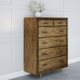thumbnail image 1 of Ashfield Mid-Century 6-Drawer Chest, Light Brown, 1 of 7