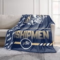 thumbnail image 2 of Logo Brands Naval Academy 60"x70" Super Plush Blanket, 2 of 7