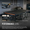 thumbnail image 2 of STIGA Carbon 18 Table Tennis Bundle | 18mm Playfield | Quick Assembly | Integrated Ball Storage | Tournament-Grade Net | Playback Mode | Includes two Cybershape Lite paddles, 24 pack of White 3-Star balls, 2 of 8
