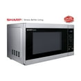 thumbnail image 3 of Sharp 1.1 Cu. Ft. 1000W Countertop Microwave Oven With Sensor Cooking, 3 of 6