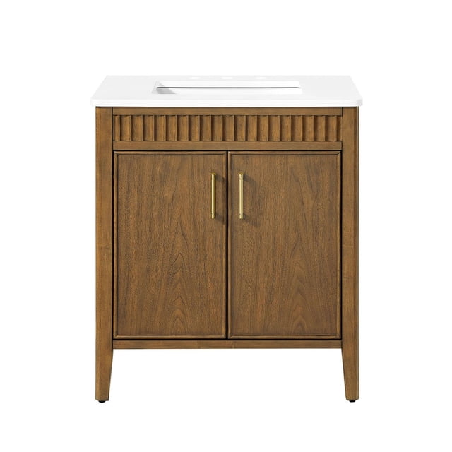 OVE Decors Juliette Vanity with Quartz Vanity Top and Rectangular Undermount Sink - Assorted Sizes Available