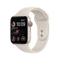 thumbnail image 1 of Apple Watch SE, 2nd Generation GPS + Cellular 44mm Aluminum Case with Sport Band and Band Size, 1 of 10