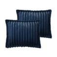 thumbnail image 4 of Member's Mark 3-Piece Channel Faux Fur Comforter Set, Assorted Sizes, 4 of 5