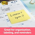 thumbnail image 2 of Post-it Notes, 3" x 3", Canary Yellow, 27 Pads, 2,700 Total Sheets, 2 of 8