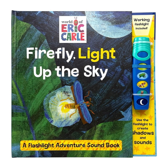 Glow Flashlight Adventure Book Eric Carle Firefly Light Up the Sky by Eric Carle, Hardcover