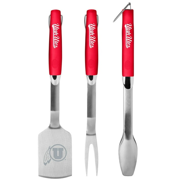 NCAA 3 pc. Stainless Steel Grill Set