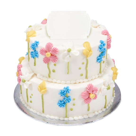 Member's Mark Blooming Flowers Two-Tier Cake