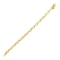 thumbnail image 2 of Oval Link Rolo Chain Bracelet in 14K Gold, 2 of 6