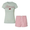 thumbnail image 1 of Arkansas Razorbacks Women's 2-Piece Pajama Short Set, 1 of 7