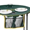 thumbnail image 3 of Logo Brands North Dakota State Bison 27.6in Round Tailgate Table, 3 of 5