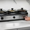 thumbnail image 5 of West Bend Triple Slow Cooker, 3 x 2.5 Qt., 5 of 12