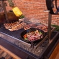 thumbnail image 8 of Backyard Discovery Argentine Santa Maria XL Wood Fire & Charcoal Grill w/ Asado Clamp, 8 of 14