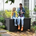 thumbnail image 6 of Keter 165-Gallon Resin Outdoor Deck Box, 6 of 6