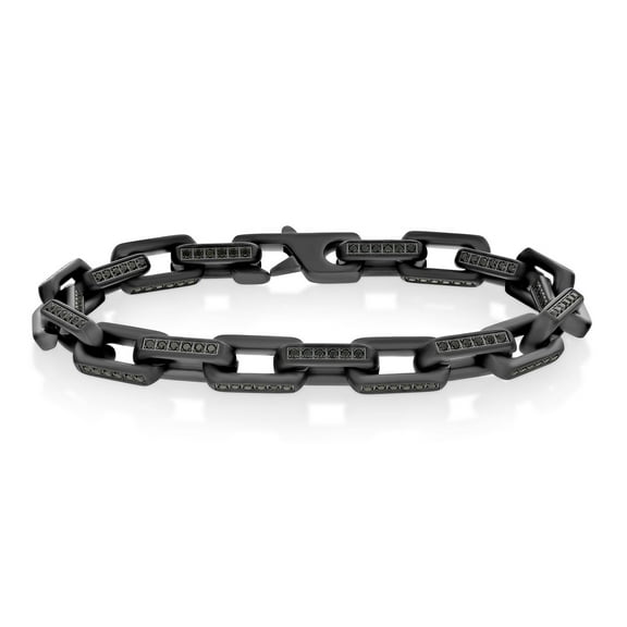 Mens Paperclip Bracelet in Stainless Steel