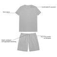 thumbnail image 9 of Member's Mark Men's 2-Piece Short Sleeve Pajama Set, 9 of 10
