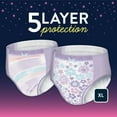 thumbnail image 5 of Goodnites Nighttime Bedwetting Underwear for Girls, Sizes Extra Small - Extra Extra Large, 5 of 11