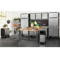 thumbnail image 12 of Seville Classics UltraHD Height Adjustable Workbench, 72" W x 25" D x 28.5”- 42” H, 12 of 16
