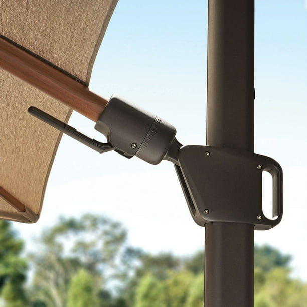 cantilever patio umbrella sam's club Member's Mark 10' x 10' Cantilever Offset Umbrella with Sunbrella Fabric
