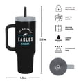 thumbnail image 3 of Logo Brands Philadelphia Eagles Stainless Steel Leakproof Tumbler, 3 of 6