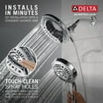 thumbnail image 5 of Delta Faucet In2ition 7-Setting Two-in-One Shower, 5 of 8