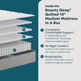 thumbnail image 2 of BeautySleep Coastline 10" Innerspring Mattress in a Box (Available in Medium & Plush Pillow-Top), 2 of 6