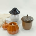 thumbnail image 1 of Decorative Ceramic 10 oz. Harvest Candles, 3 pk., 1 of 6