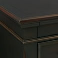 thumbnail image 6 of Brooks 3-Drawer Poplar Wood Nightstand With USB Ports, Choose Color, 6 of 9