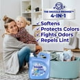 thumbnail image 3 of Snuggle Advanced Softness Liquid Fabric Softener, Blue Sparkle, 259 loads, 176 fl. oz., 3 of 9